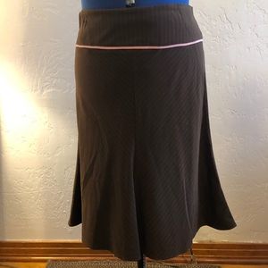 Wawa skirt, brown & pink, waist size 36 inches